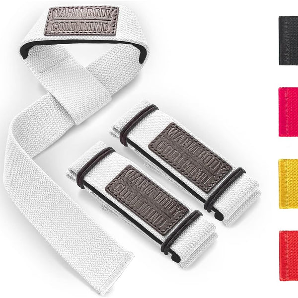 Lasso Lifting Wrist Straps for Cross Training - Rated at 770 Lb - Hand Wraps for Olympic Weightlifting, Powerlifting, Weight Lifting, Bodybuilding Strength Deadlift Gym Bar, Cotton